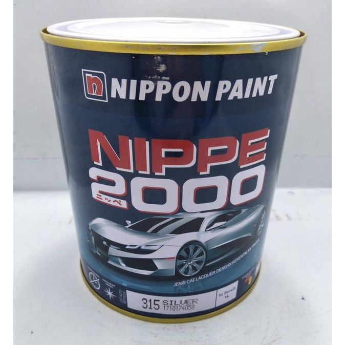 CAT DUCO NIPPE 2000 315 SILVER / CAT MINYAK Termurah