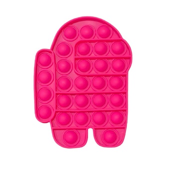Tik Tok Tiktok Toy Push Pop Pop It Among Us Series - AM Pink Pink