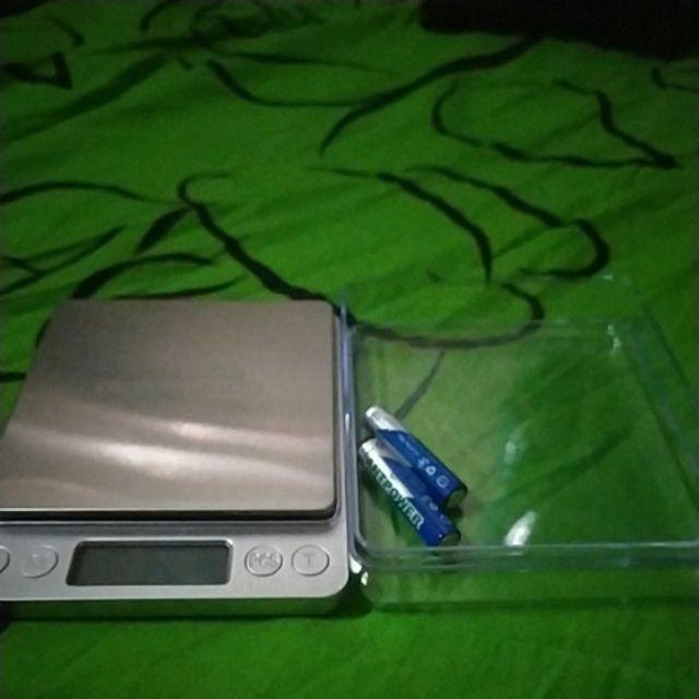Taff Timbangan Dapur Mini Digital Platform Scale 1kg 0.1g - I2000