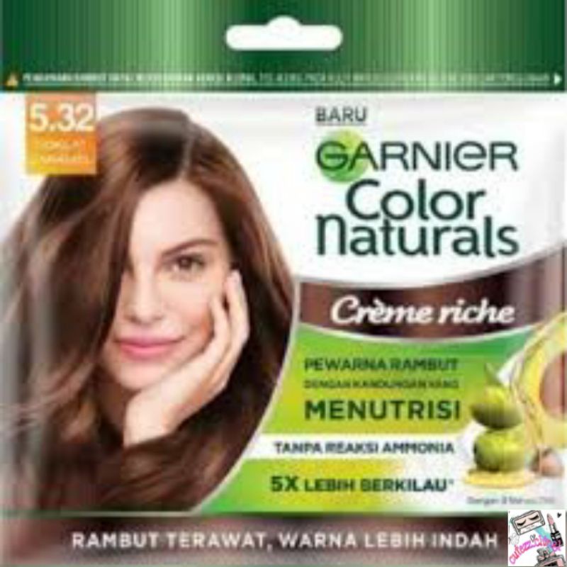 ☃Cutezz_Ching1☃Garnier Color Natural Sachet - Pewarna Rambut