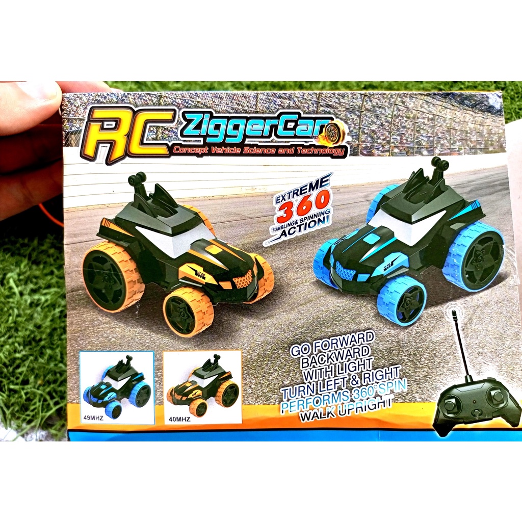 Mainan anak Mainan Mobil Remote Kontrol offroad Remot Control 4WD RC Car Zigger Cas beetlecar Flip Stunt Car