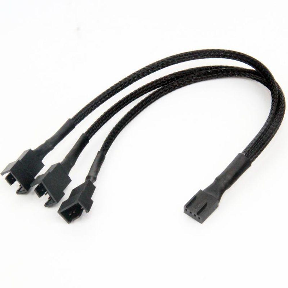 Lanfy Kabel Ekstensi 4pin Tembaga Kaleng High Quality Cooling Fan Cable 1point 3kabel Adaptor Kabel Motherboard Konektor Kabel Motherboard PWM