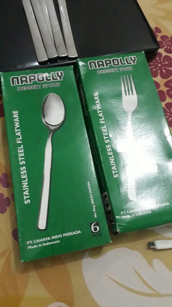 Promo Garpu Makan Merk Napolly