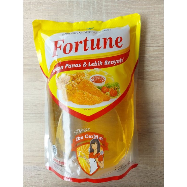 

MINYAK GORENG FORTUNE/POUCH 1.8LITER KELAPA SAWIT MURAH GROSIR ASLI SEMBAKO ORIGINAL
