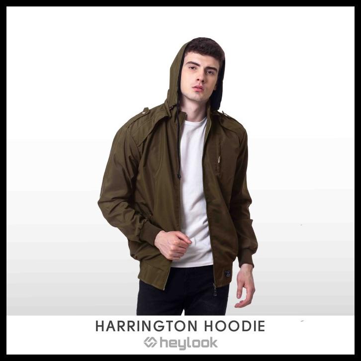 Jaket Hoodie Bisa Dilepas Harrington