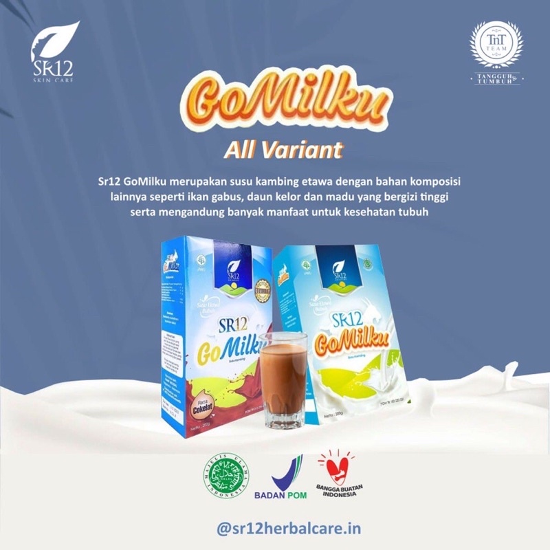 

Susu Kambing Etawa Gomilku / Susu Gomilk / Susu Go Milku SR12 200gr