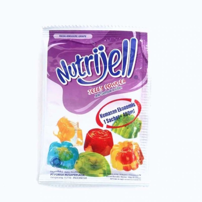 

Nutrijell Rasa Anggur (Grape) [10 gram]