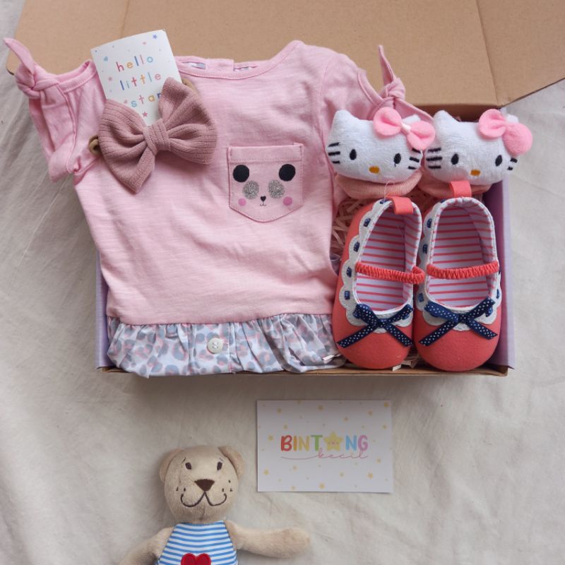 NEW |MOTHERCARE GIRL |HAMPERS MOTHERCARE| HAMPERS BABY |BABY HAMPERS |HAMPERS BAYI| KADO LAHIRAN| BABY GIFT-Dress cat 3-6m
