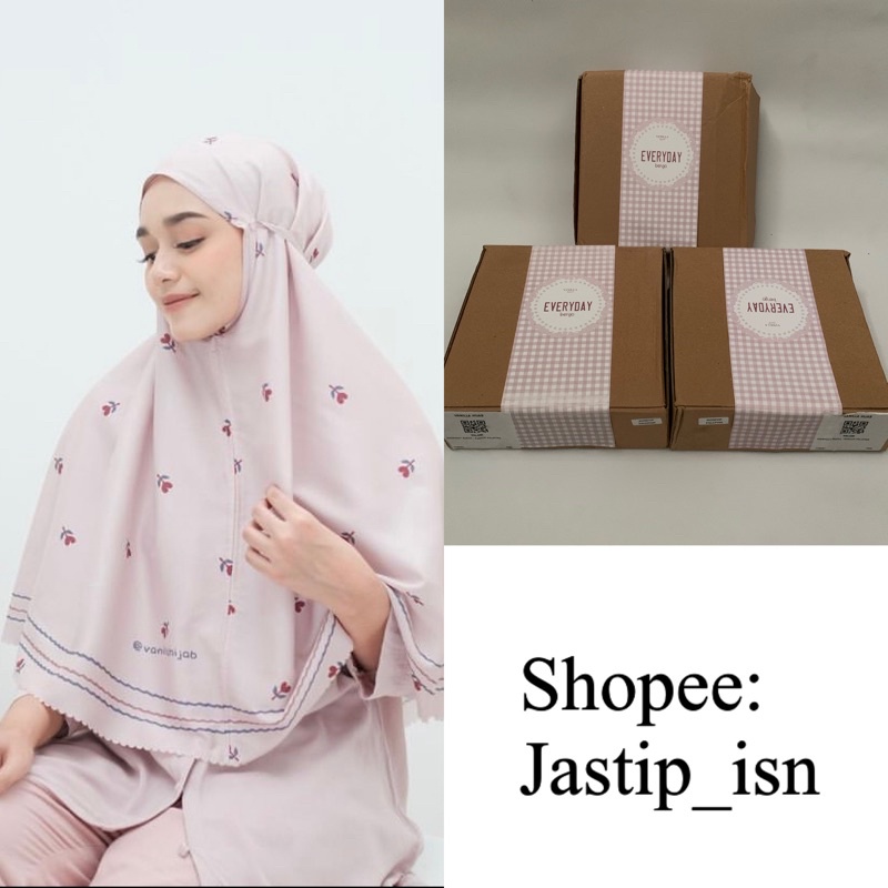 Everyday Bergo PALEPINKby Vanilla Hijab