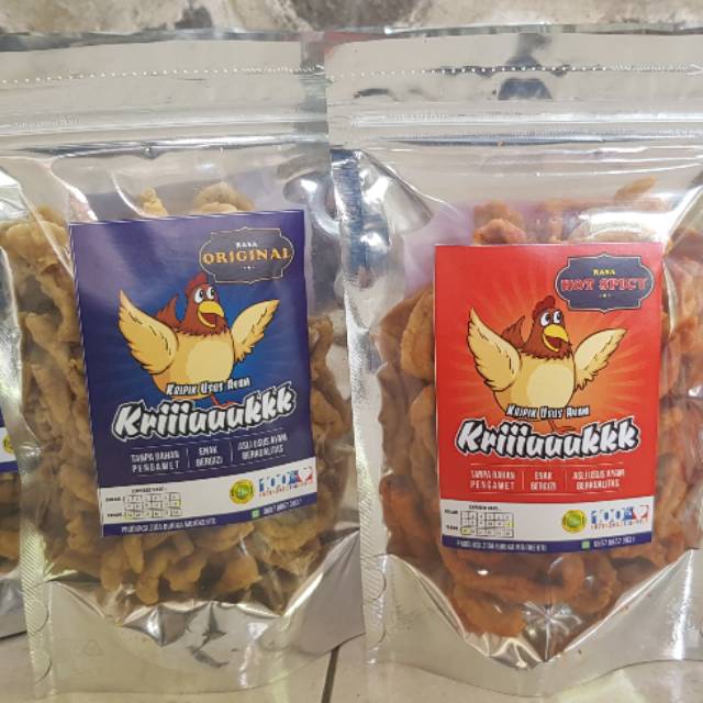 

Keripik Usus Kriiukk 110 gr // Camilan Enak Gurih Murah