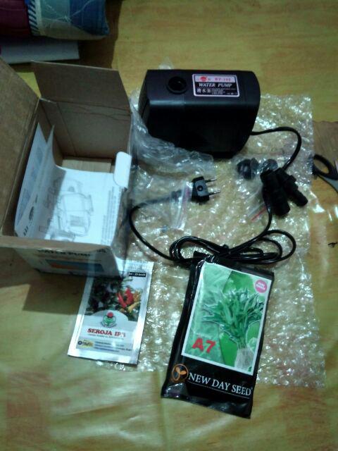 Pompa Air Aquarium Merk Yamano Wp-105 Utk Hidroponik & Aquaponik