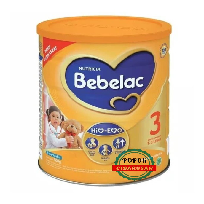 Bebelac 3 Usia 1-3Tahun 800GR /popokcibarusah