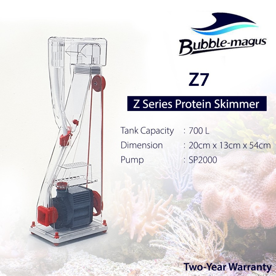 Bubble Magus Z7 Protein Skimmer