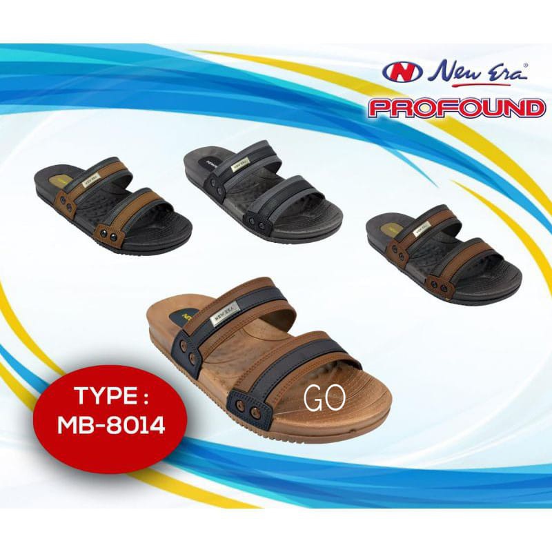 sogo NEW ERA MB 8014 Sandal Slop Karet Sendal Karet Pria 39/43