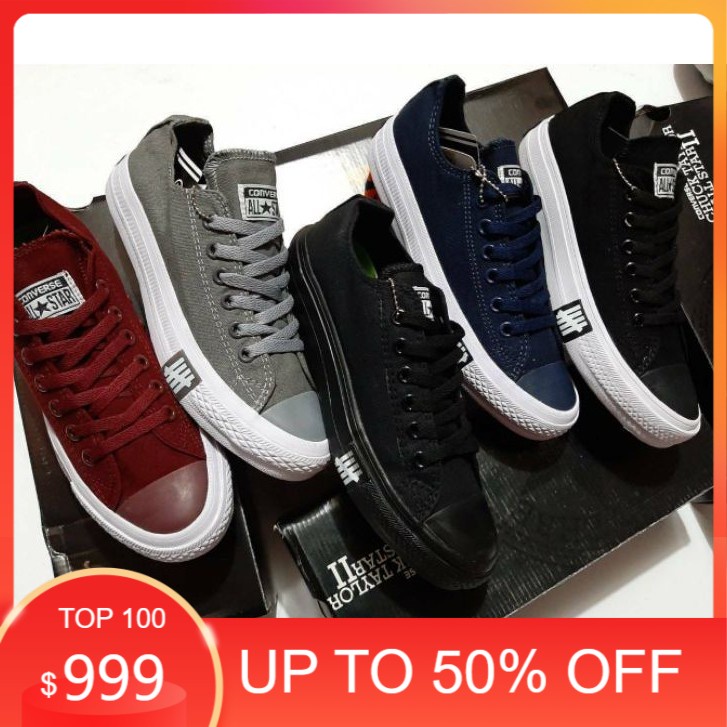 COD SEPATU CONVERSE LOW UNDEFEATED CT II UNISEX QUALITY 100% KW SUPER MADE IN VIETNAM SEPATU PRIA WA