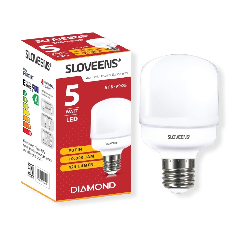 Sloveens Diamond Lampu LED Capsule 5 Watt - Cahaya Putih