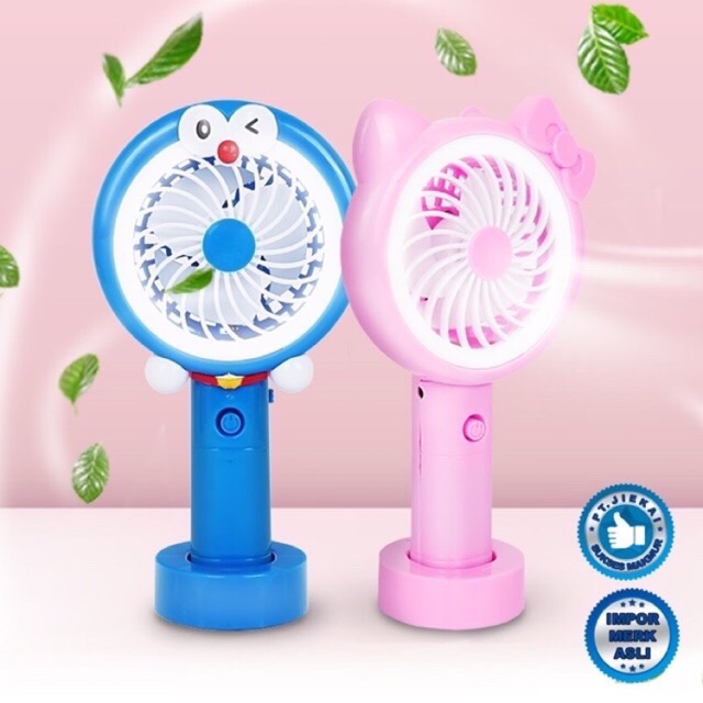 kipas mini karakter led / kipas angin mini portable mini fan no.557A