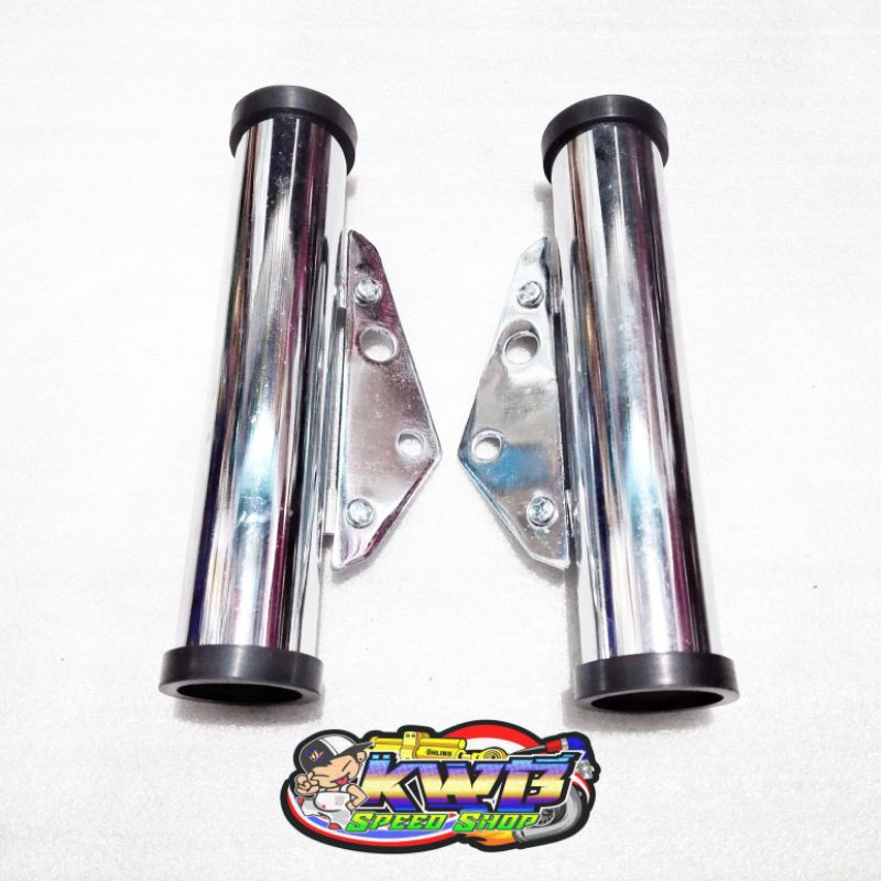 Breket kupingan lampu pesek stelan cb gl megapro tiger rx king thunder panjang 18cm