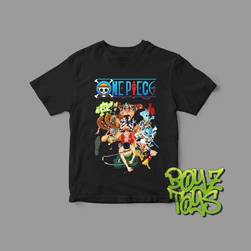 Kaos Anak Film Anime ONE PIECE MUGIWARA CREW