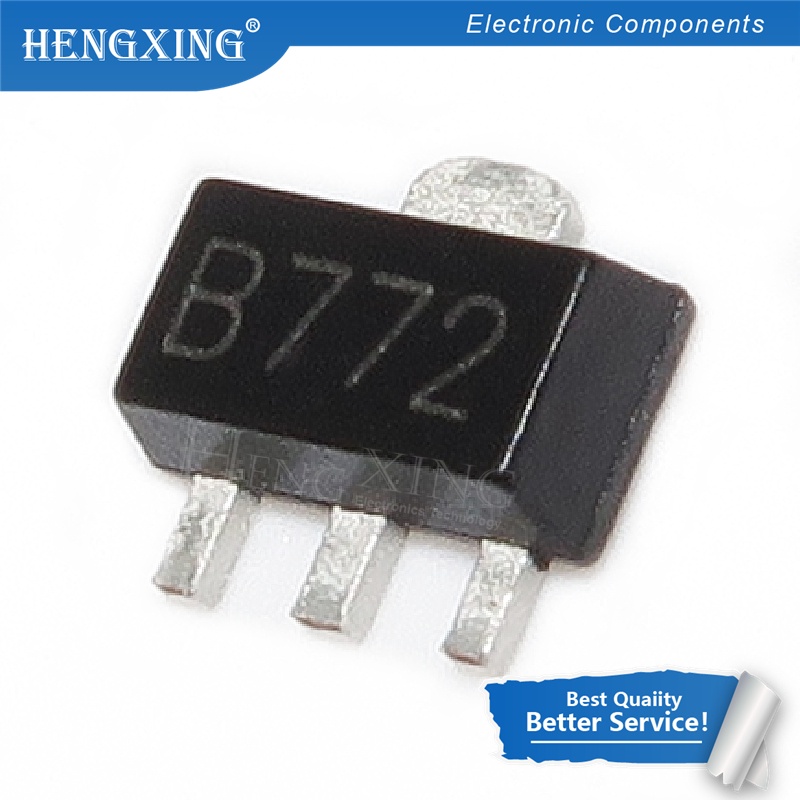 200pcs transistor B772 SOT89 2SB772 SOT-89 3A / 30V 772 SOT SMD