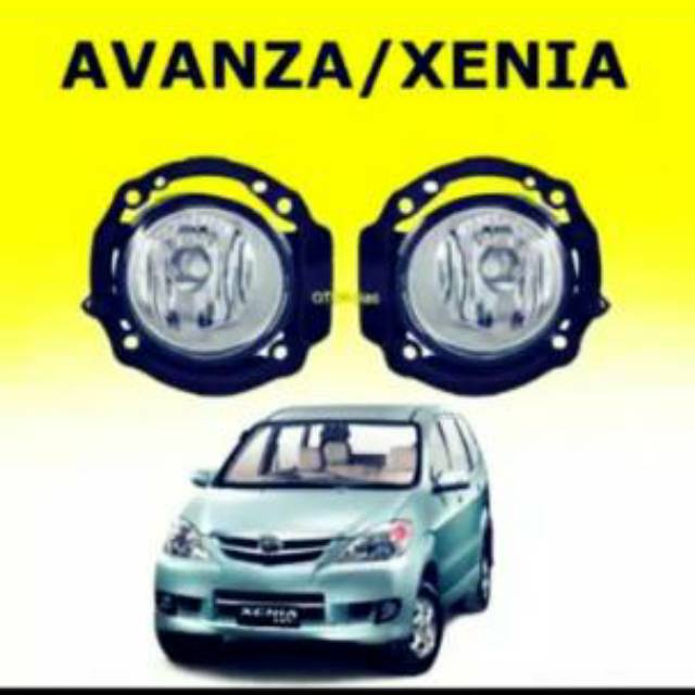 Fog Lamp assy Lampu bumper Lampu kabut AVANZA XENIA tahun 2004 S/d 2007+BOHLAM