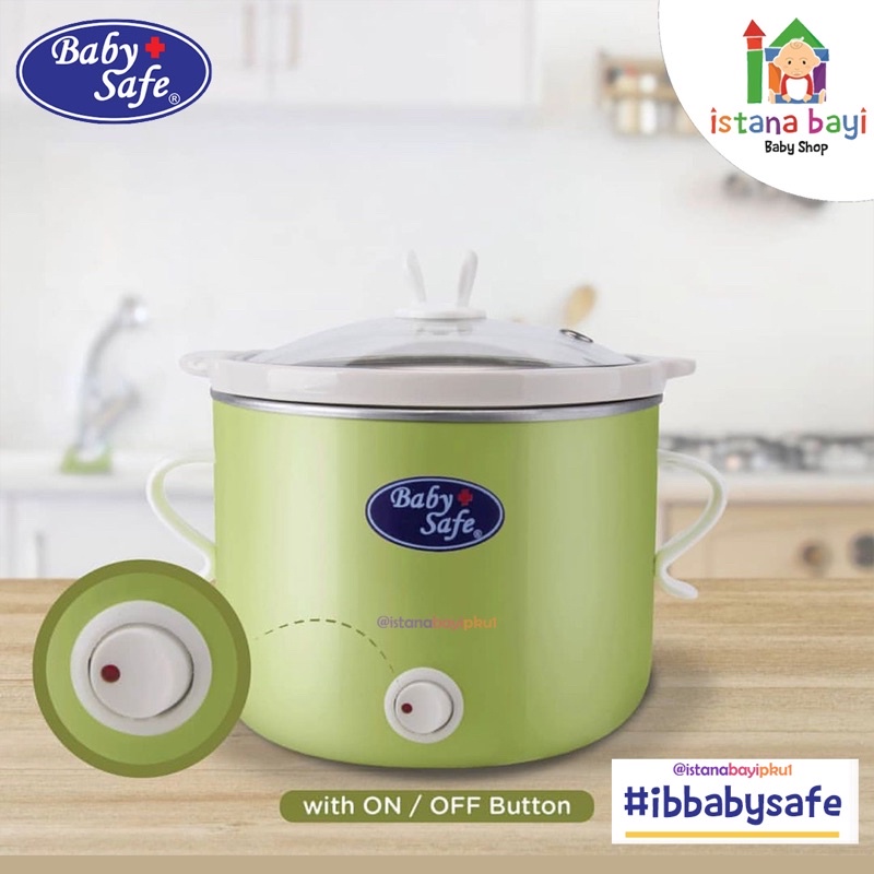 Baby Safe Slow Cooker LB008 - Alat Masak Mpasi