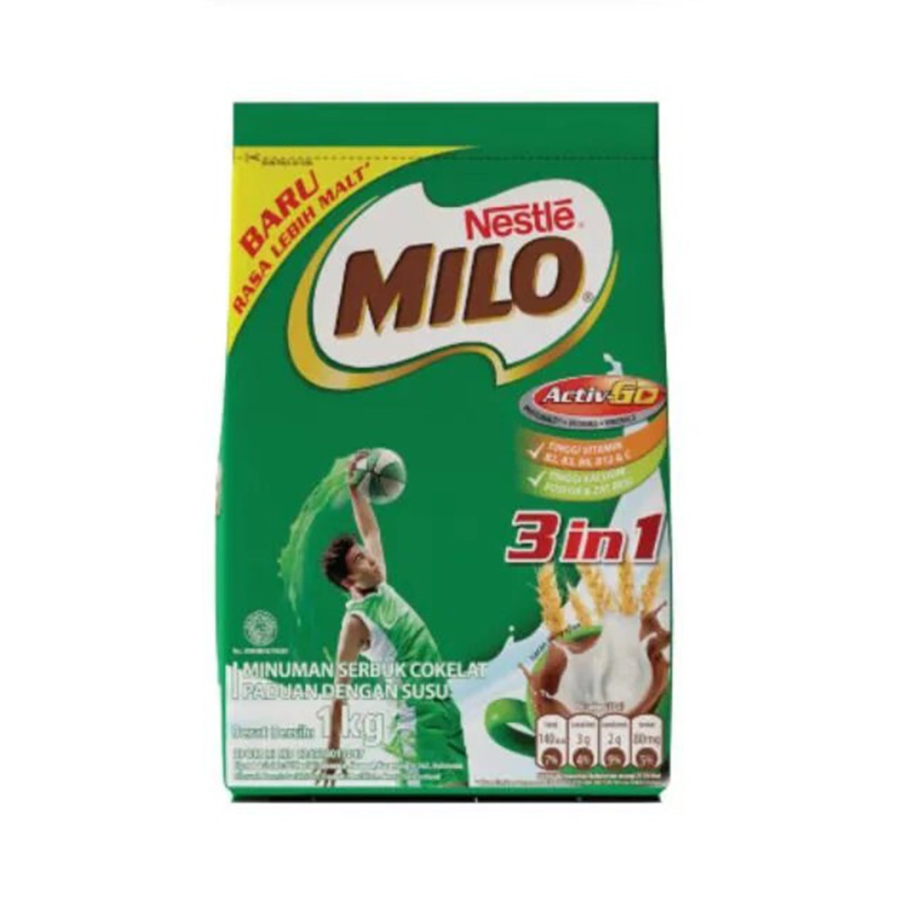 

MILO Activ-GO 3 in 1 Pouch 1 Kg