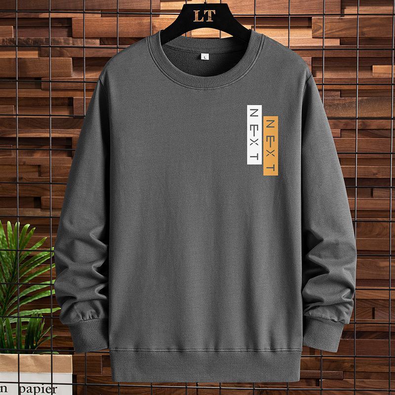 sweater crewneck NEXT pria terbaru/basic termurah bahan fleece tebal