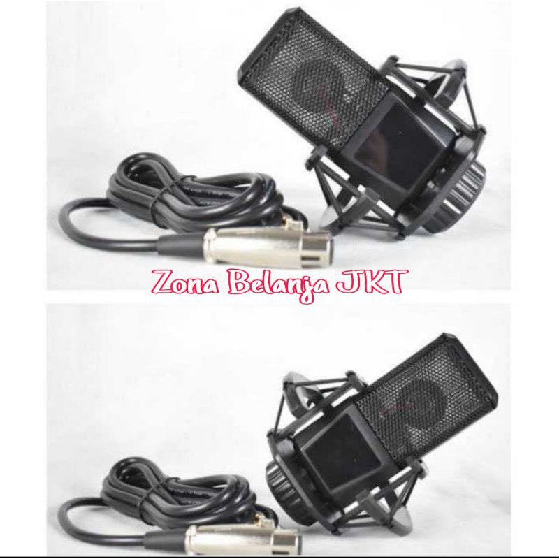 MICROPHONE - MIC CONDENSER GMARK LGT240 LGT 240 MIKROFON RECORDING PODCAST 3.5MM KABEL