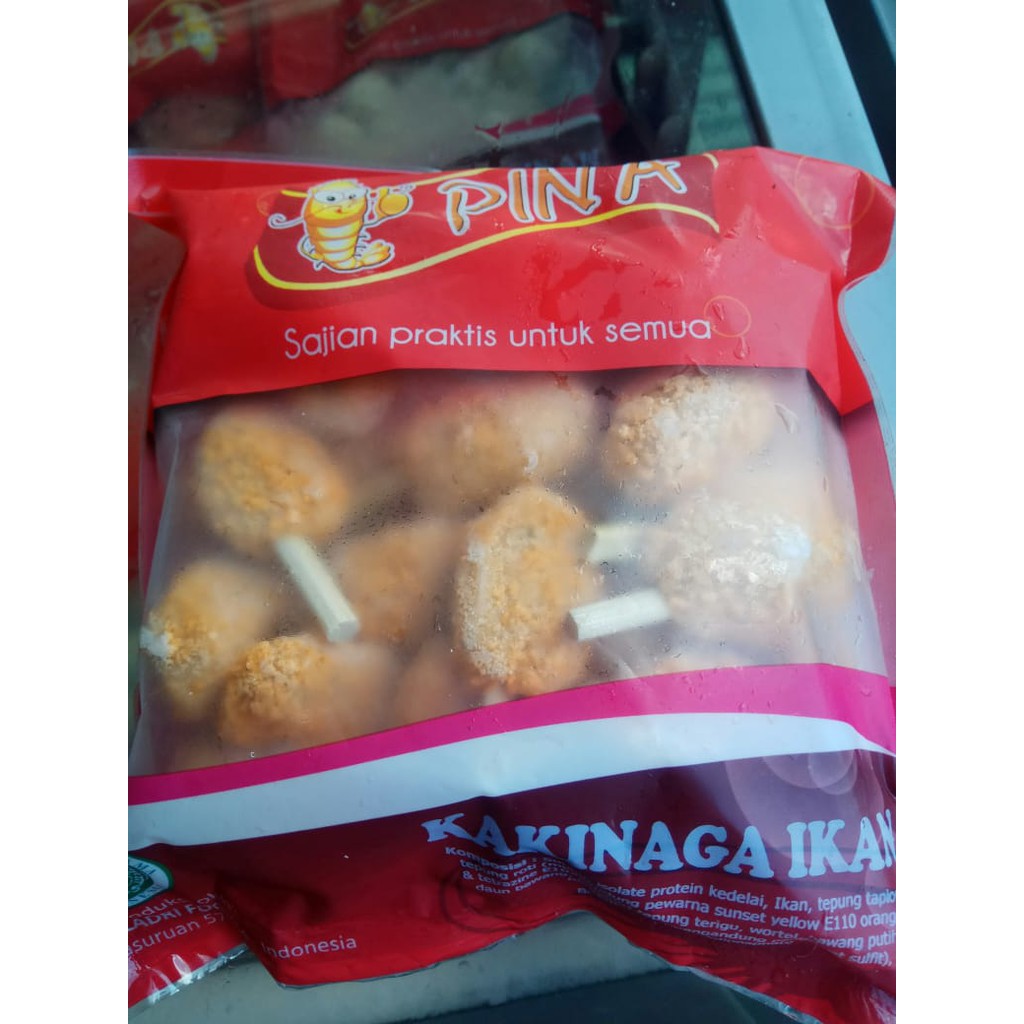 

Kaki Naga Ikan Frozen Seafood Naget Nugget Pina Frozen Kakinaga Food