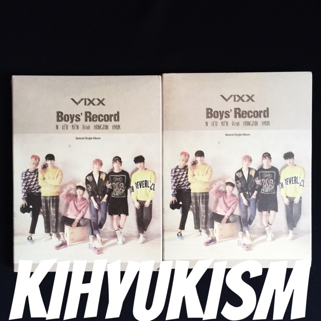 VIXX - Boys Record (SEALED)
