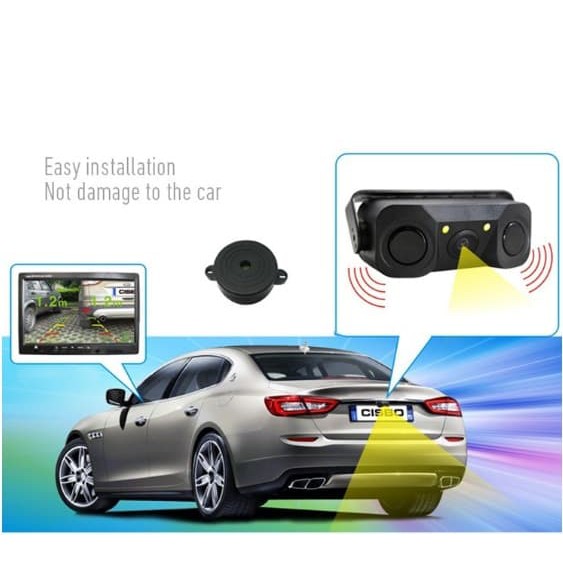 Kamera Mundur 3 IN 1 dgn 2 Sensor Parkir dan 1 Kamera 2 LED-3