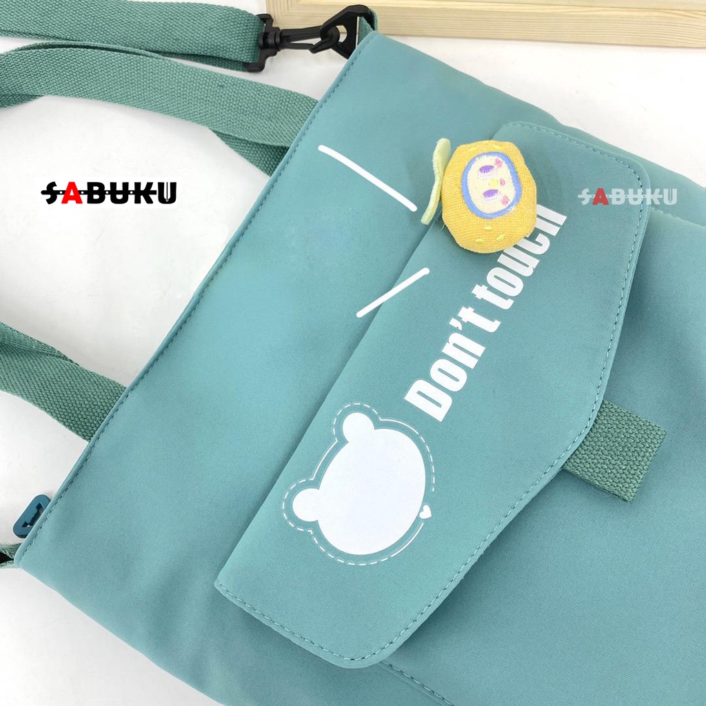 Totebag Rahma Wanita Pria KPOP Korean Bahan Kanvas Tote Bag Resleting Aesthetic Untuk Kuliah Jinjing Bahu Kekinian Bahan Kanvas - 264