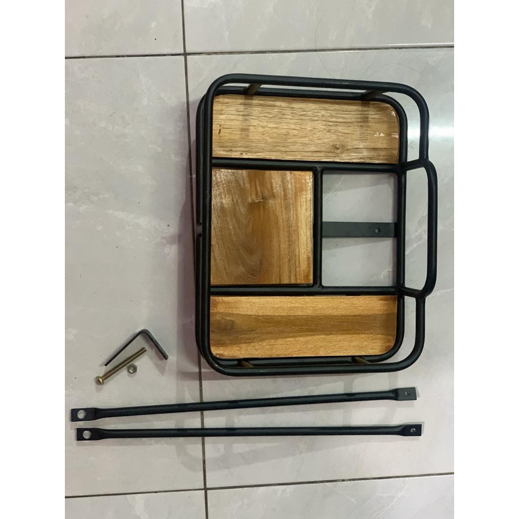 TERMURAH!!! Keranjang Depan Sepeda Vintage / Front Rak Sepeda