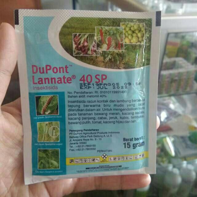 LANNATE 40SP 15GR // LANNATE DUPONT INSEKTISIDA // LANNATE INSEKTISIDA 15GR