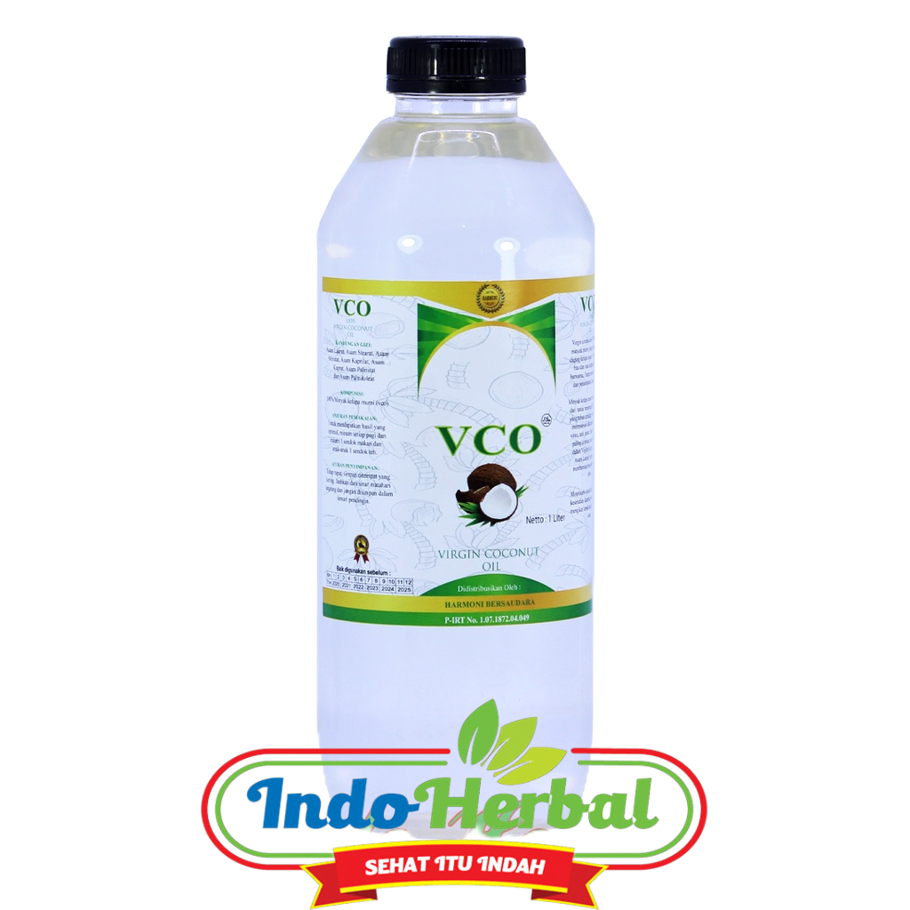 VCO Virgin Coconut Oil Minyak Kelapa Original 1 L ( liter )