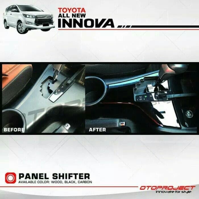 Panel Shifter Carbon All New Innova Reborn