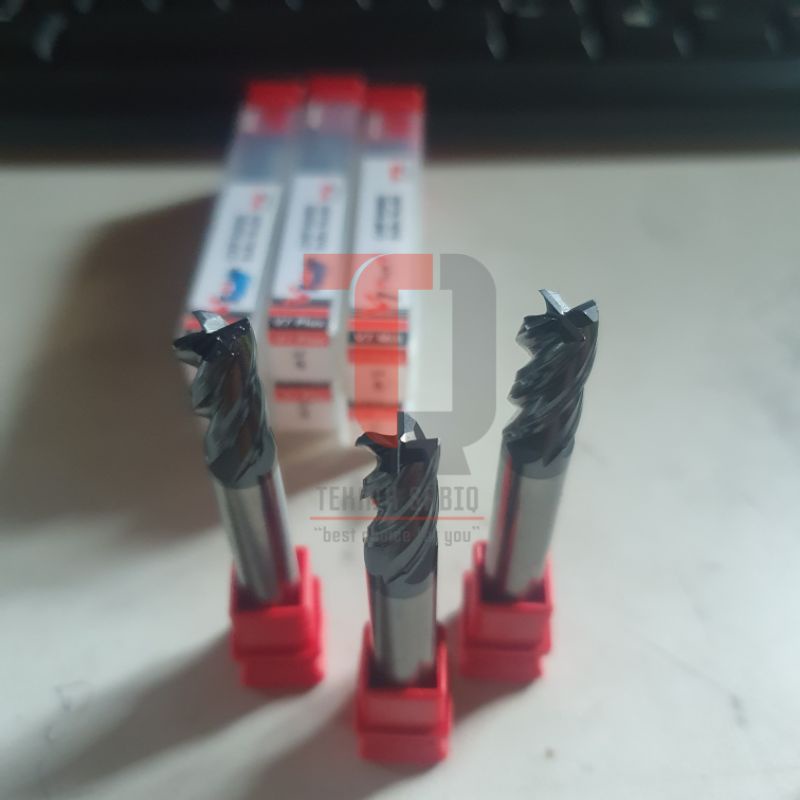 Endmill 8mm 4flute carbide - endmill 8 mm YG - endmill 8mm 4f YG1