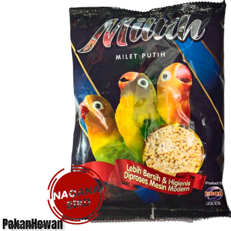 Pakan Burung Lovebird Ebod Jaya Miltih