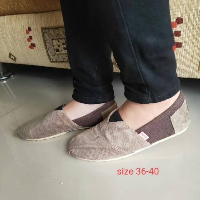 Slip on / Sepatu balet 36-40 Model Orang Jepang