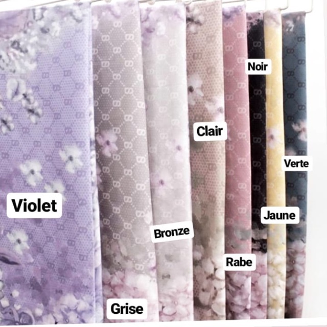 Hydrangea scarf by buttonscarves