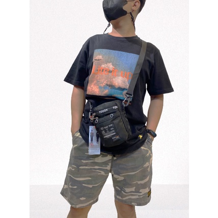 TAS SELEMPANG TOUGH WARRIOR 6773 Mini Sling Waist bag Original Tough Warrior 6773 Multifunction Sling waistbag