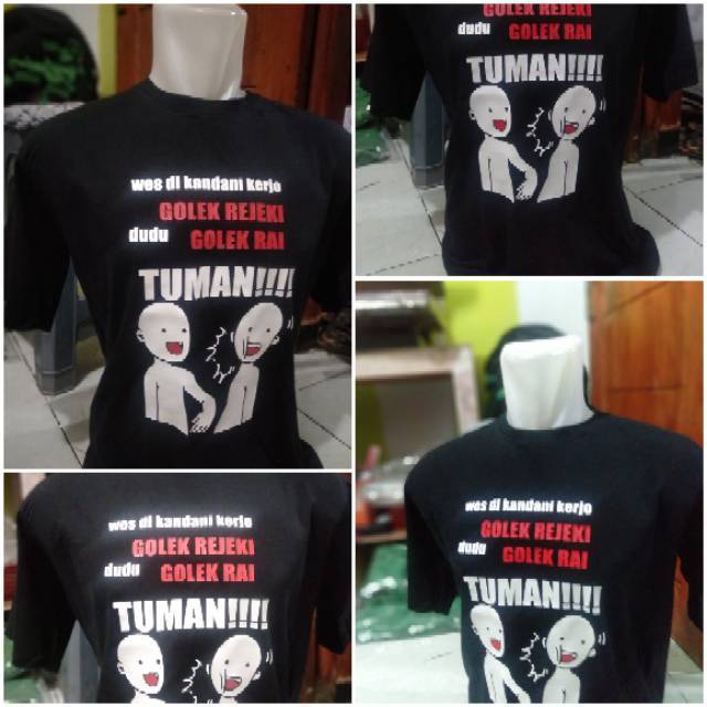 KAOS CUSTOME TUMAN KAOS custom Tuman