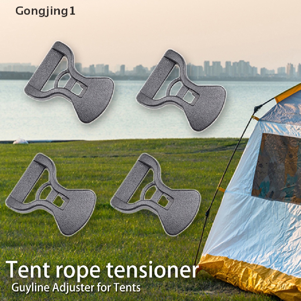 Gongjing1 10Pcs Stopper Tali Tenda Untuk Camping