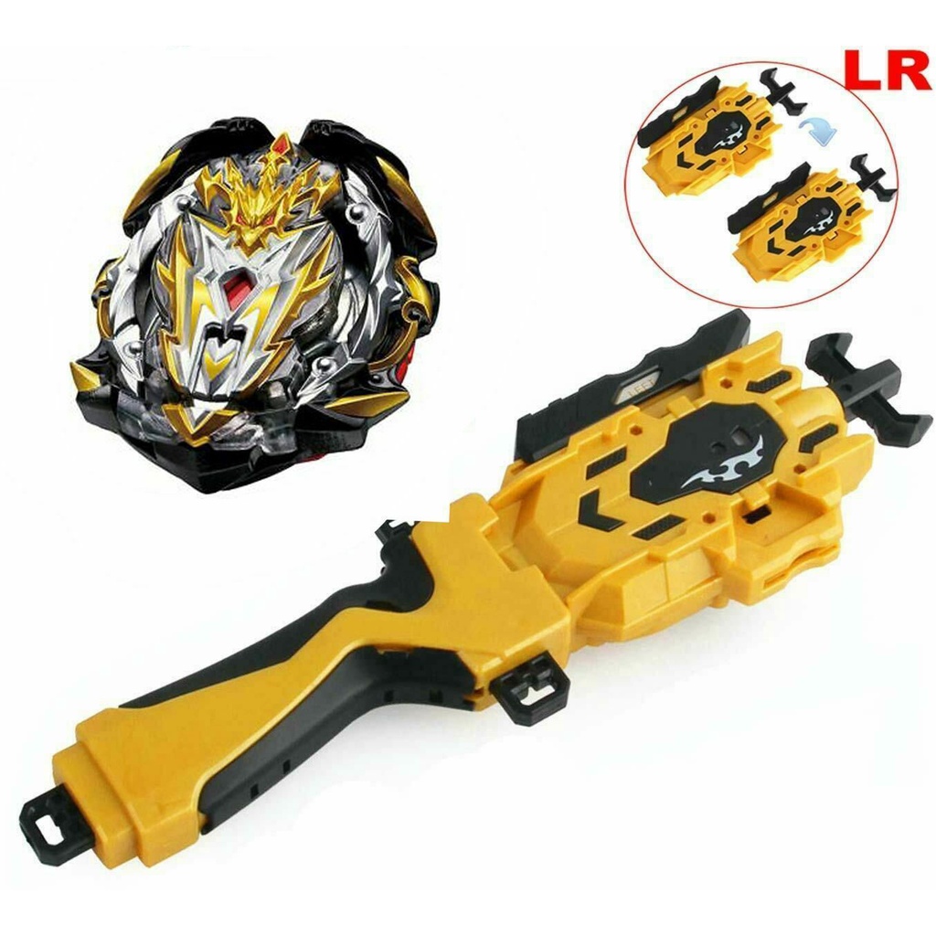 Gyro Set Mainan Beyblade Burst Metal Bayblade Kreisel Gagang LauncherUntuk Hadiah Anak