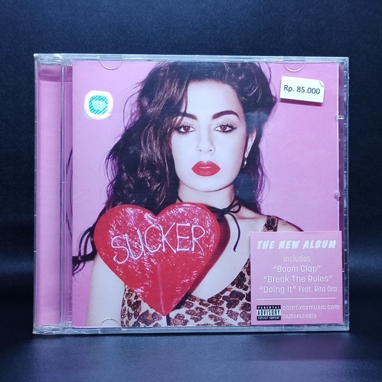CD CHARLI XCX - SUCKER IMPORT ORIGINAL