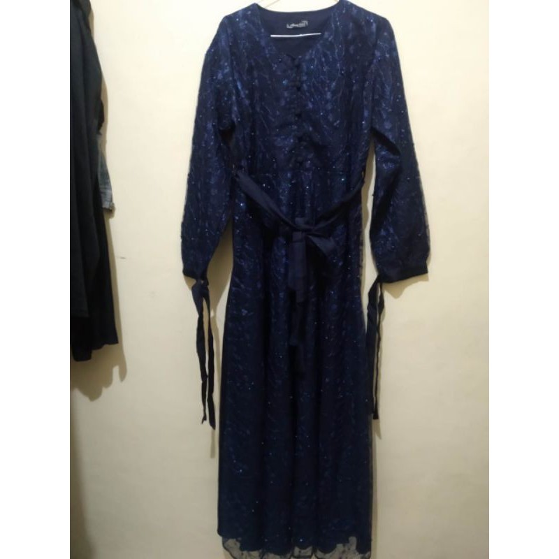 NEW-DRESSBROKATNAVY BUSUI friendly abang adek collection