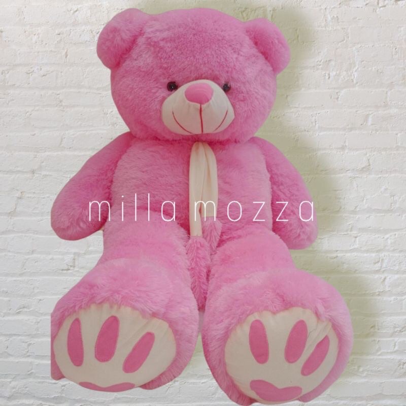 BONEKA BERUANG TEDDY BEAR 1.1METER TELAPAK PREMIUM TELAPAK SYAL SNI ( Standar Nasional Indonesia )