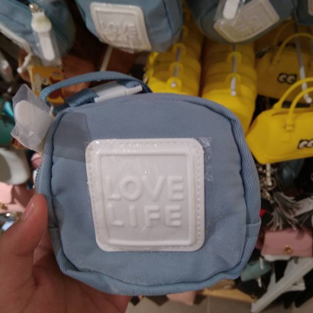 Dompet koin Love life miniso