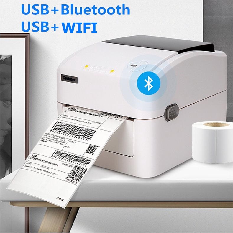 XPRINTER PRINTER BARCODE THERMAL - LABEL PRINTER XPRINTER XP-420B SIZE 110MM - A6